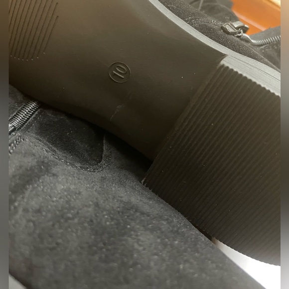 NEW SHOE DAZZLE MALYA OVER THE KNEE BOOTS WITH LACE UP DETAIL - Picture 5 of 7